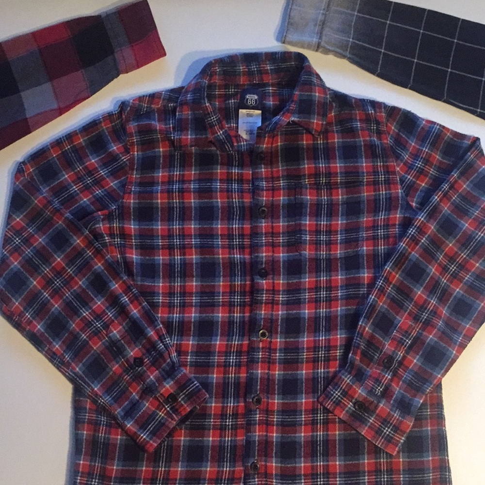 Route 66 Flannel Shirt